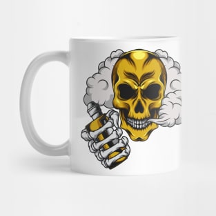 Vape skull - vaping until death Mug